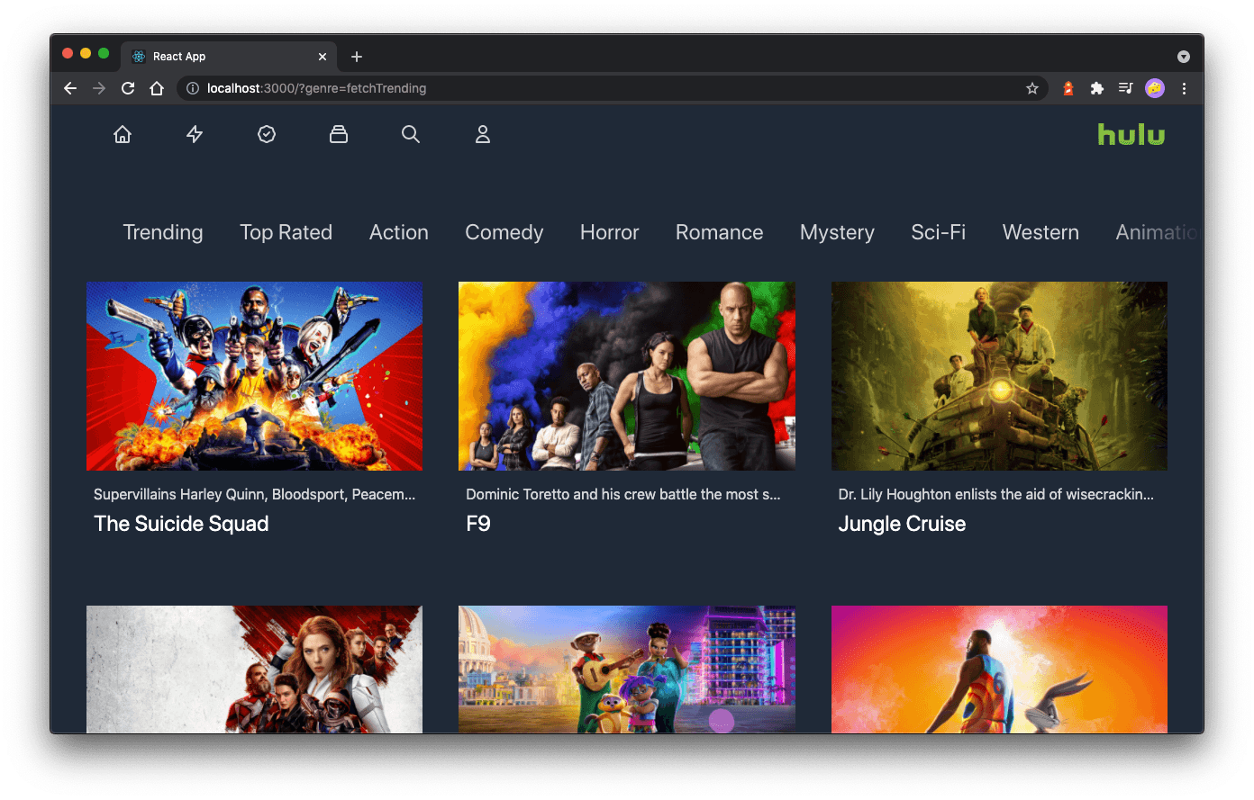 Hulu Clone